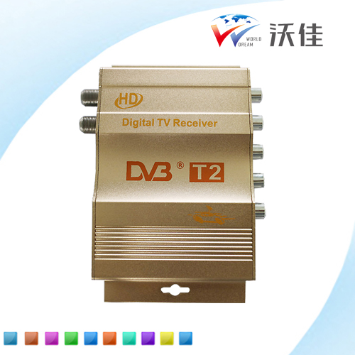 mobile digital tv receiver car DVB-T2 for Russia,Romania