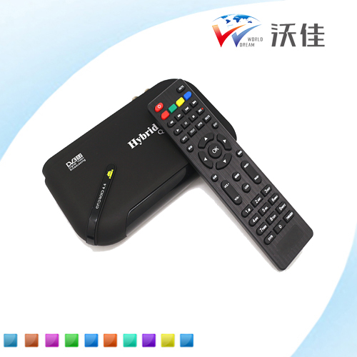 Amlogic s805 qual core android 4.4 tv box dvb-t2 tv receiver