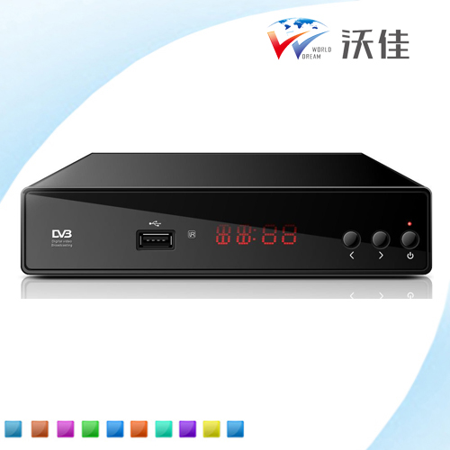 Top quality hd digital tv receiver dvb-t2 +s2 combo receiver