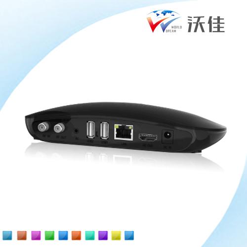 Wholesale high definition good quality OTT+DVB-S2 TV BOX with Amlogic S805 quad core tv box