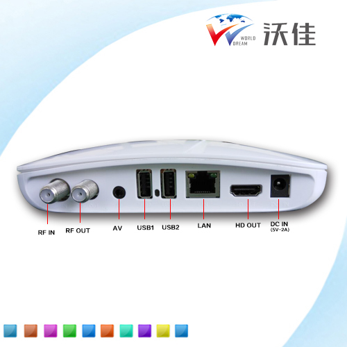 OTT DVB-T2 HD Set top box Support 1GB/8GB