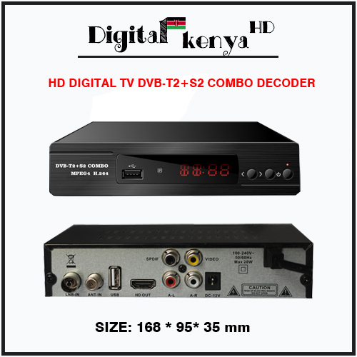 Kenya Uganda Russia Saltellite digital tv receiver,DVB-T2+S2 COMBO receiver