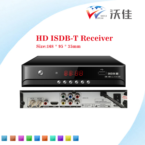 philippines/ Argentia/ South Africa H.264 hd ISDB-T converter/ digital tv receiver