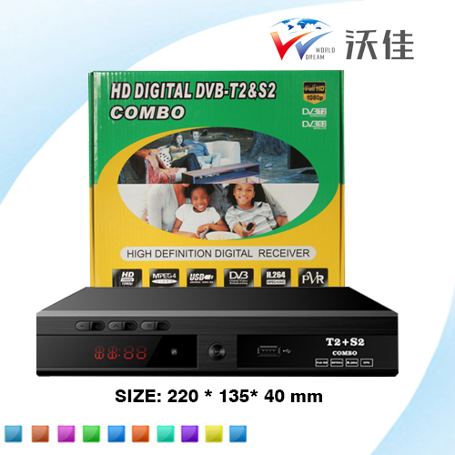 DVB-T2+S2 COMBO TV Receiver