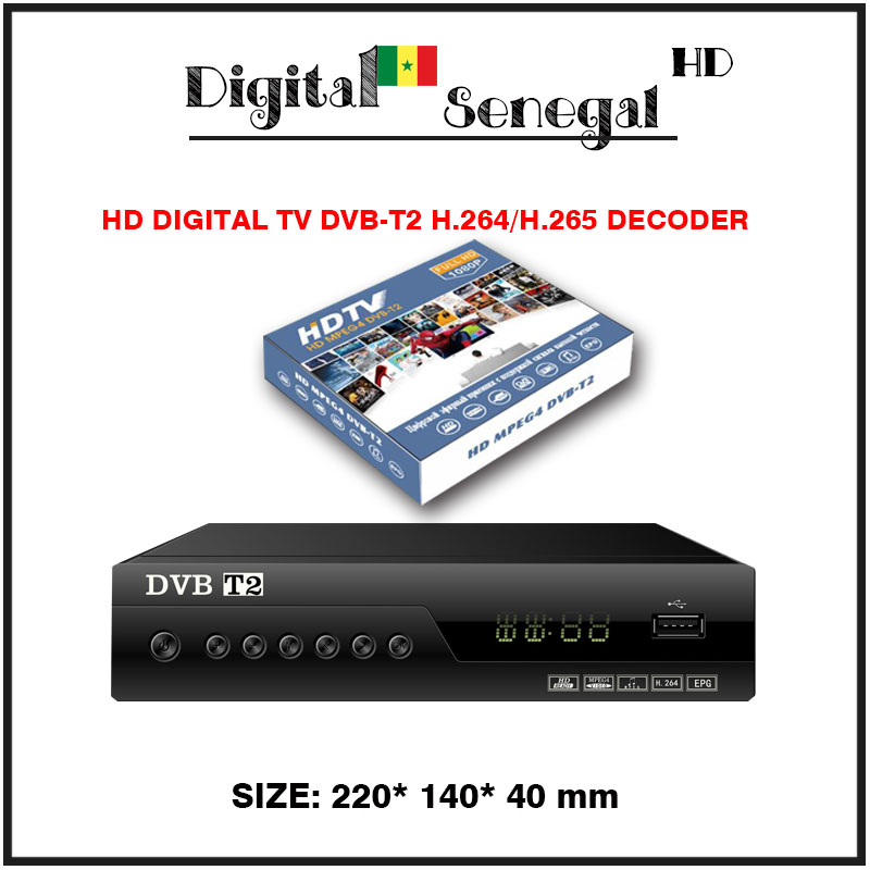 Romania hot selling new design hd digital tv receiver dvb-t2 tuner