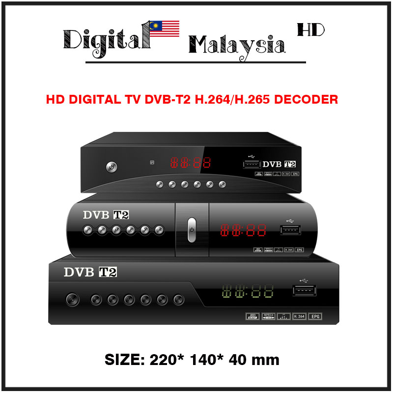 Romania hot selling new design hd digital tv receiver dvb-t2 tuner