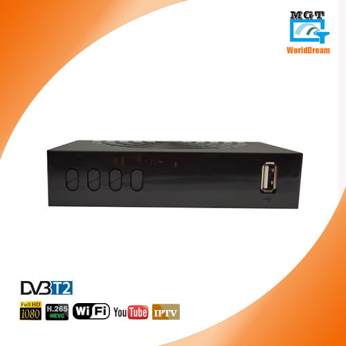 Romania hot selling new design hd digital tv receiver dvb-t2 tuner